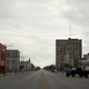 The downtown area of Port Arthur, Texas, is strangely quiet as evacuations are underway ahead of Hurricane Laura on August 26, 2020.